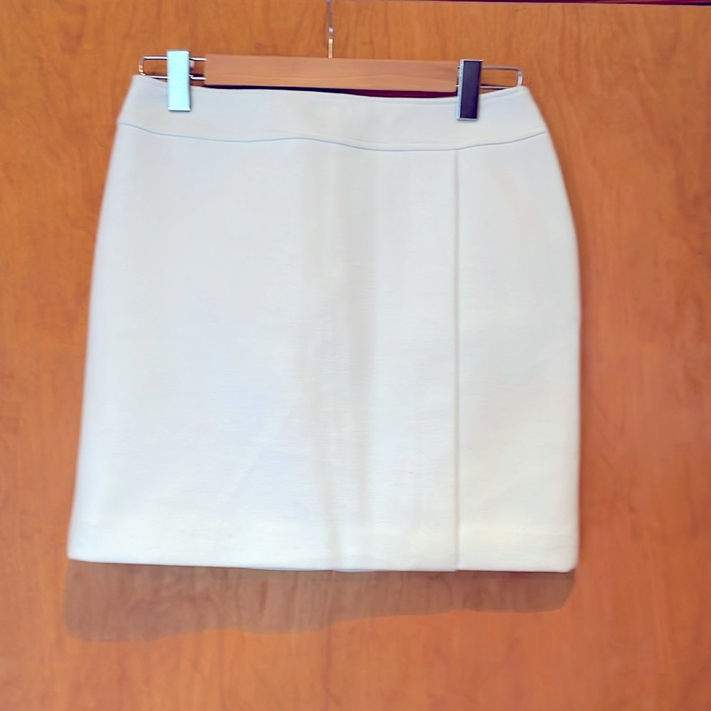 NWT White House Black Market Light Blue Mini Skirt Size 2P